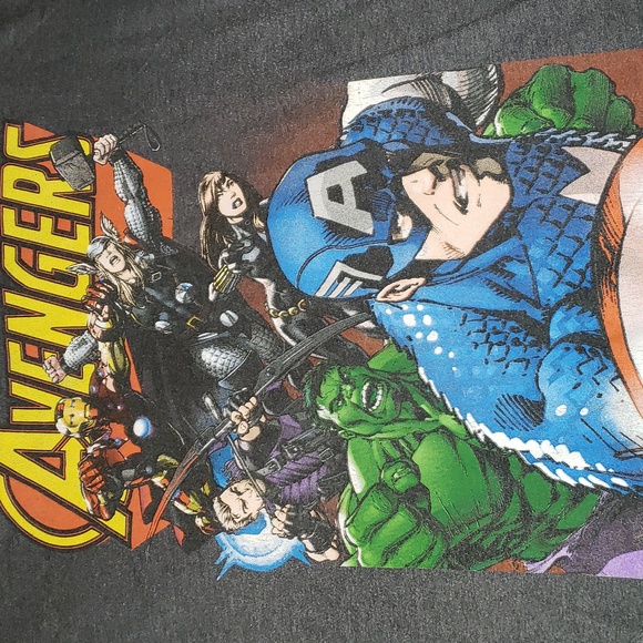 Marvel's Avengers Tshirt Size 2XL Grey - Picture 2 of 4